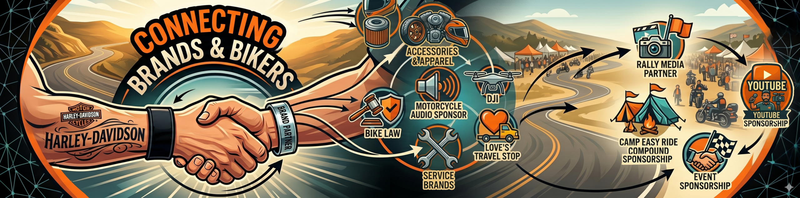 Connecting Brands Within The Motorcycle Community